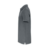 Cutter & Buck Oceanside Stretch Polo tummanharmaa, vasen hiha ja sivuprofiili