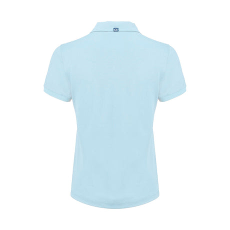 cutter buck Virtue Polo Solid naisten vaaleansininen, selkä