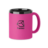 fuksia soft touch muki 300 ml omalla logolla