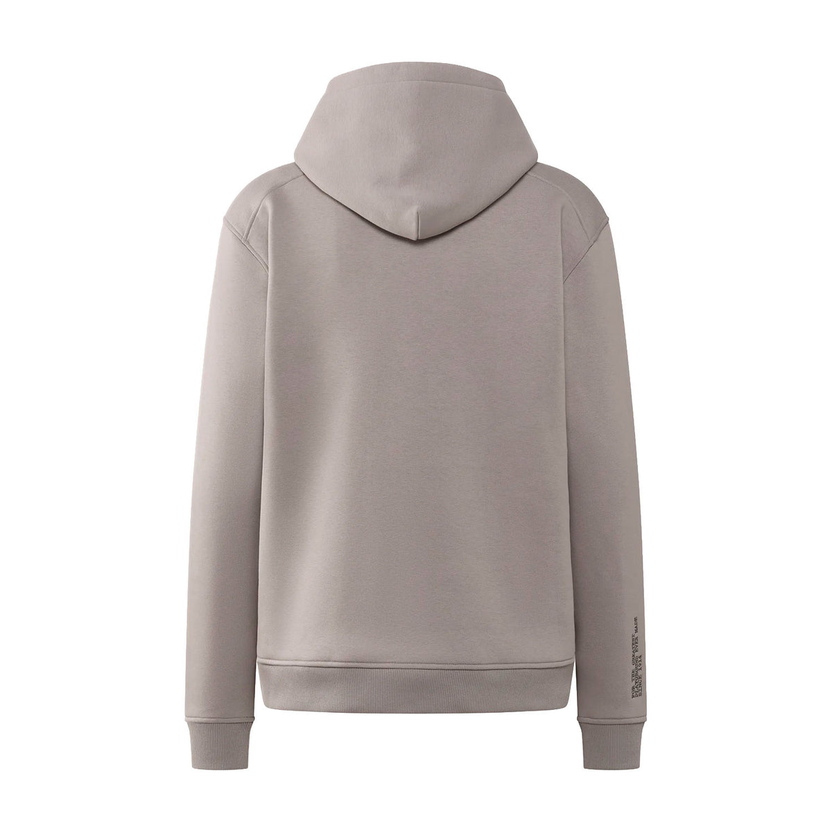 haglöfs huppari, kivenharmaa, selkäpuoli
