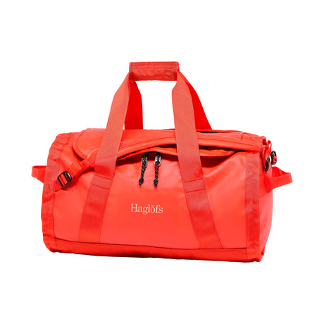 haglöfs lava 50l duffelilaukku, habanero punainen