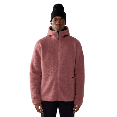 haglöfs pörröinen fleecetakki hupulla, Misty Mauve, miesten