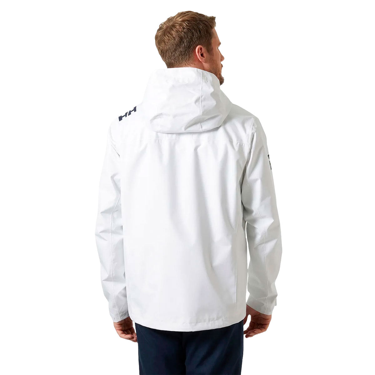Helly Hansen Crew Hooded Jacket 2.0, valkoinen, selkä
