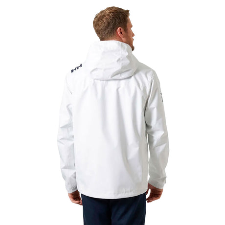Helly Hansen Crew Hooded Jacket 2.0, valkoinen, selkä