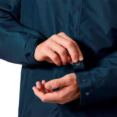 helly hansen primaloft vedenpitävä takki, navy, hihansuu