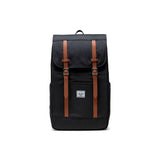 herschel retreat reppu 23L, musta