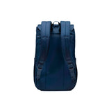 herschel retreat reppu 23L, tummansininen, navy, selkäpaneeli, olkahihnat