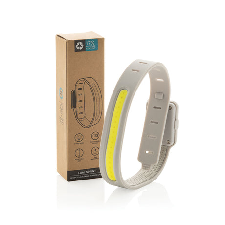 ladattava led hihavalo, 90 lumen, akku 400 mAh