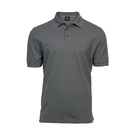 luxury stretch polo, powder grey, harmaa