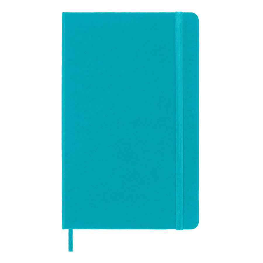 moleskine muistikirja large kovakantinen korallin sininen