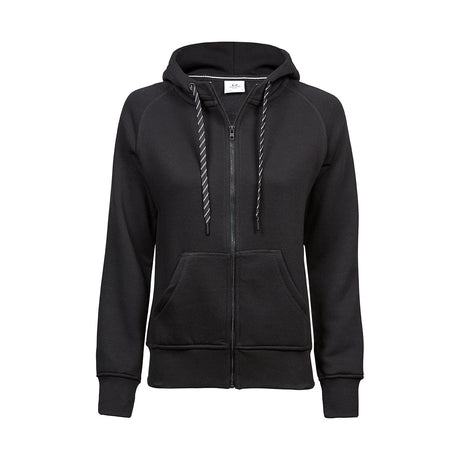 musta naisten tee jays fashion huppari vetoketjulla