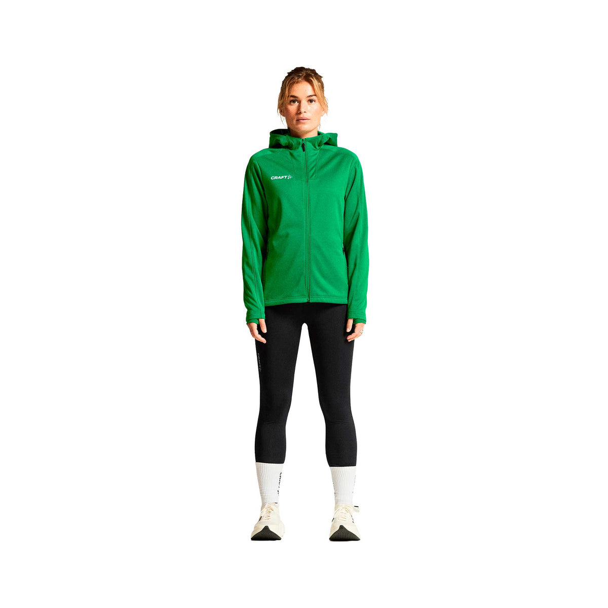 Craft Evolve 2.0 Brushed Hood Jacket naisten treenihuppari