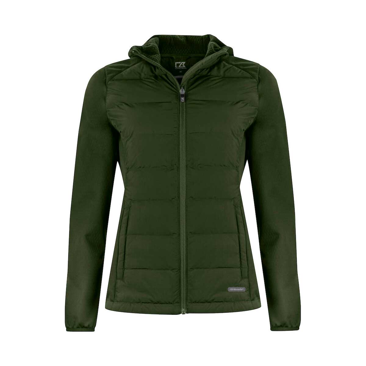 oak harbor jacket tummanvihreä naisten