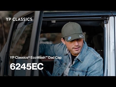 YP Classics Ecowash Dad cap lippis