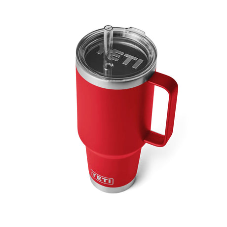 punainen yeti rambler straw mug 1,2L
