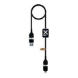 scx design C32 usb latausjohto valaistuvalla logolla