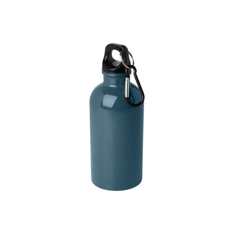 siniharmaa teräksinen juomapullo 0,4L