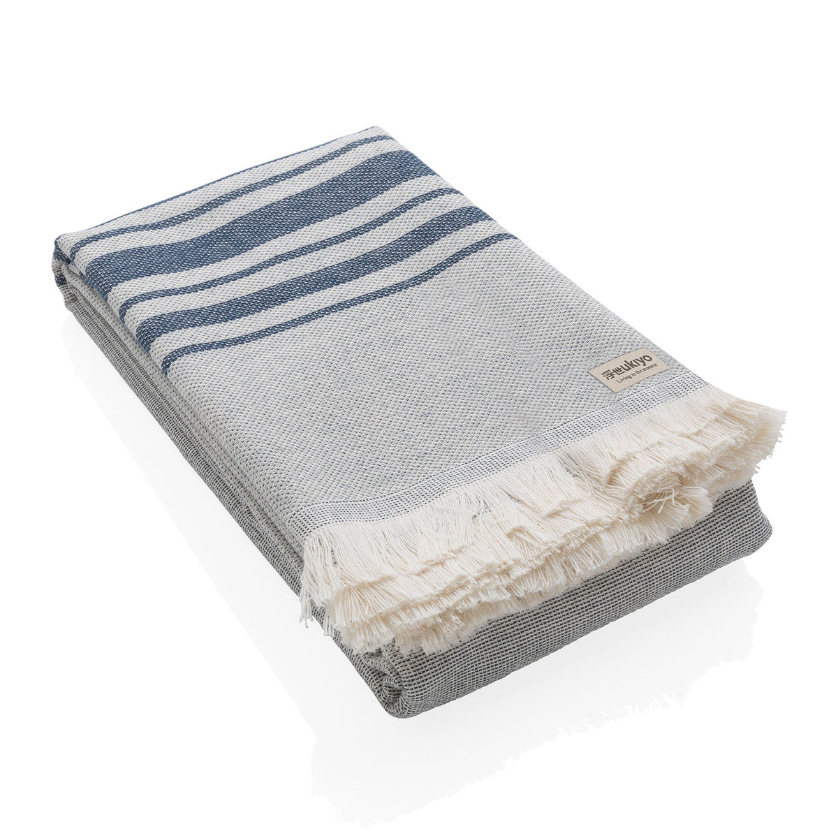 sininen hamam pyyhe Ukiyo Yumiko