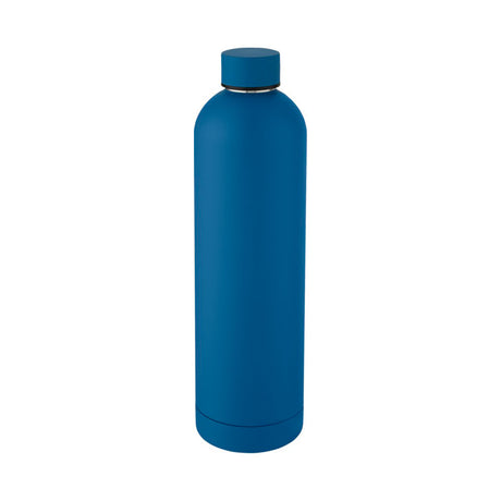 sininen teräsjuomapullo 1L