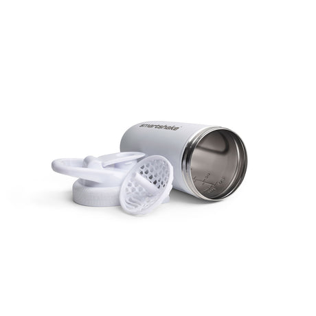 smartshake teräs shaker, valkoinen