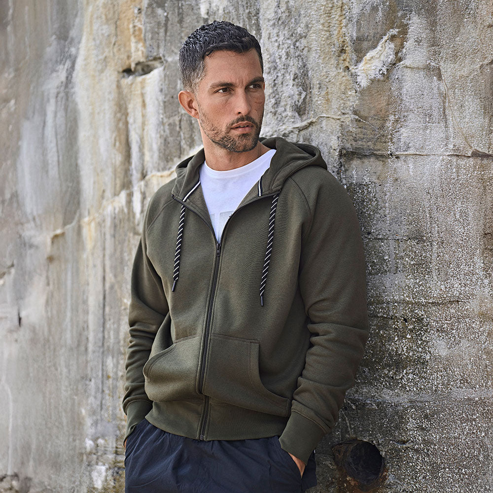 tee jays fashion full zip hood huppari vetoketjulla