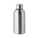 Teräksinen juomapullo 500 ml, teräksen hopea