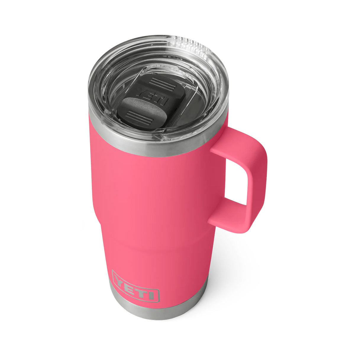 tropical pink yeti rambler travel mug 591 ml