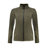 tummanvihreä Adapt FZ Jacket Ladies