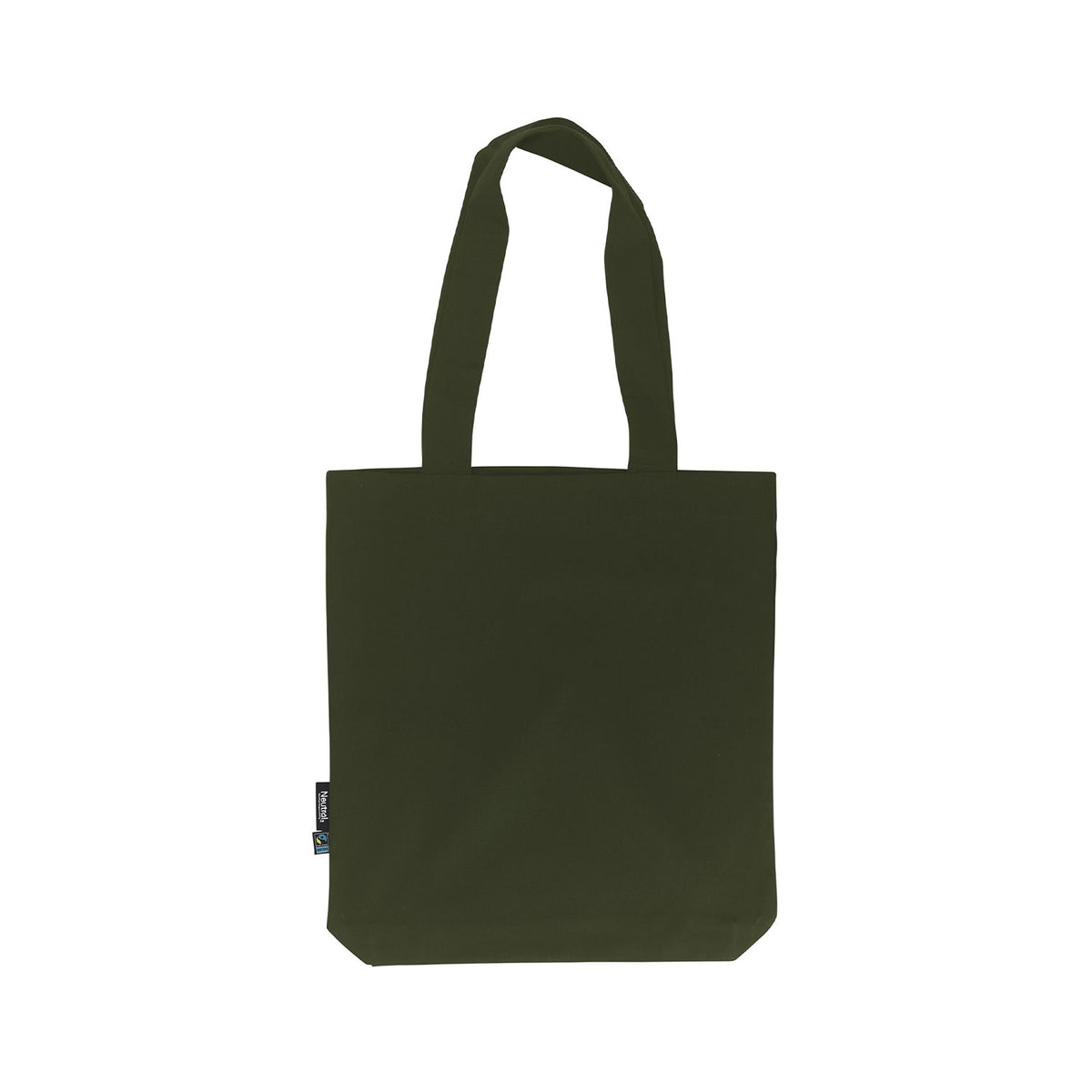 tummanvihreä neutral kangaskassi twill bag