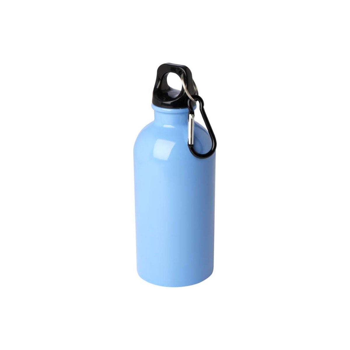 vaaleansininen teräksinen juomapullo 0,4L