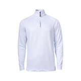 valkoinen cutter buck Coos Bay Half Zip pitkähihainen paita