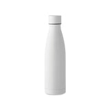 valkoinen ruostumaton teräs juomapullo 0,5L, kaksiseinäinen termosjuomapullo