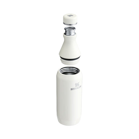valkoinen stanley all day slim bottle 0,35L