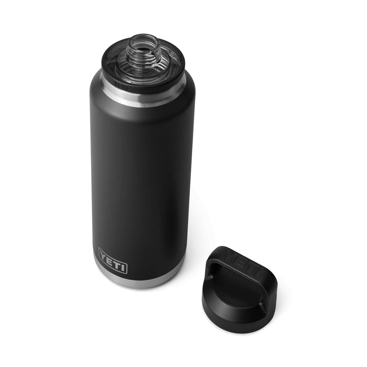 yeti rambler 46oz 1,3L bottle, musta
