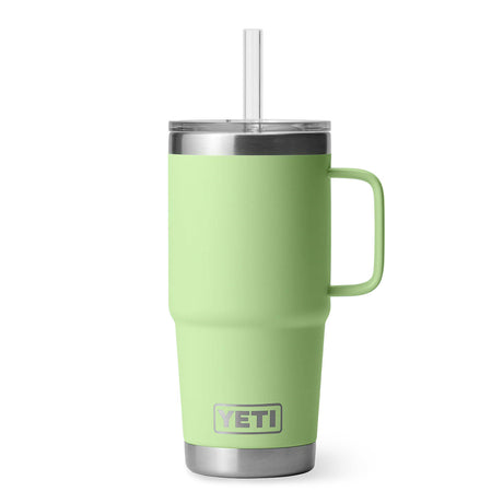 yeti termosmuki pillillä, väri: Key Lime, tilavuus 739 ml